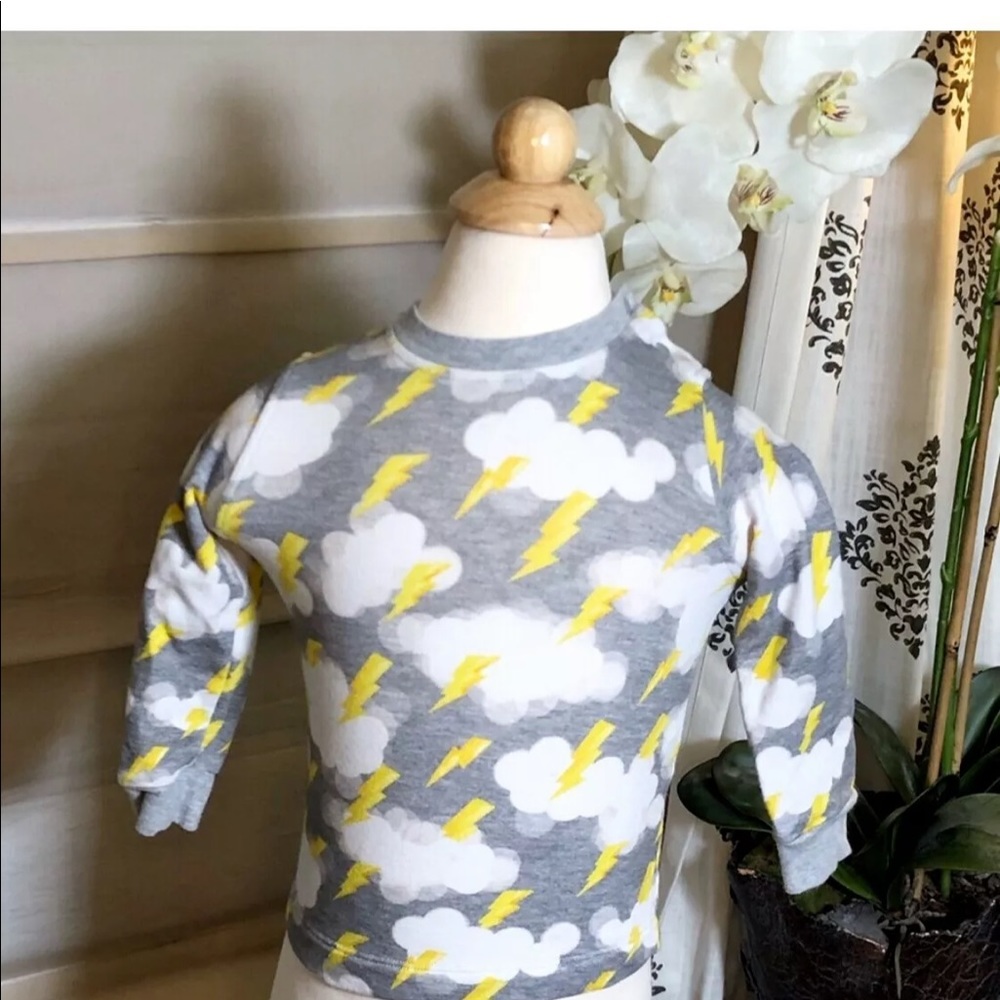 Gucci Auth Lightning Bolt Pullover Infant 6-9 🌩 - Picture 2 of 8